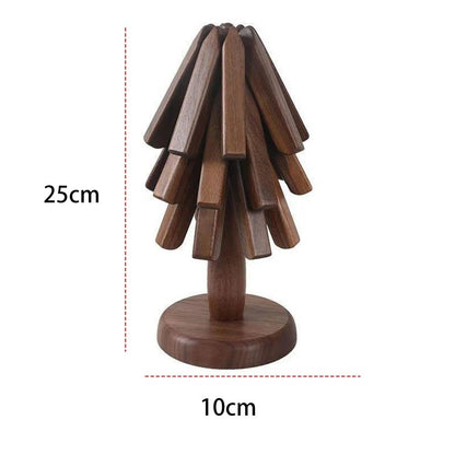 WOODLIA – Elegant Walnut Placemats for Modern & Stylish Dining
