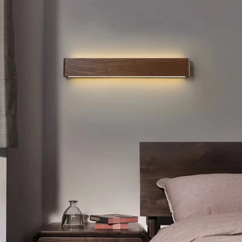 OAKBEAM LED – modern wooden wall lamp with 3 color modes 3