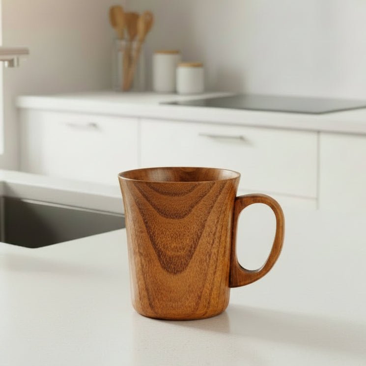WOODBREW – Unique Natural Wood Coffee & Beer Cup for Warm and Cold Drinks 0