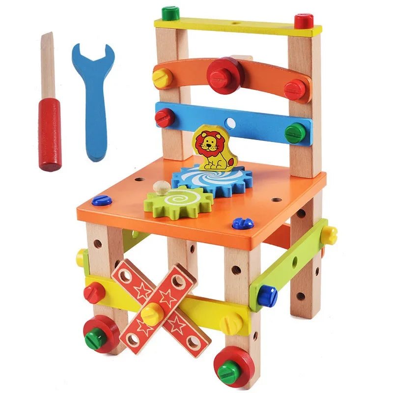 WoodTools – Montessori wooden toolbox to promote creativity and motor skills