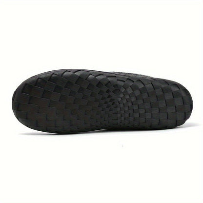 Cozy Comfort - Men's Warm Sheep's Wool Loafers for Winter Home Use 5