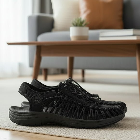 Men's Summer Sandals - Breathable Woven Design with Flexible Fit for Comfort 0