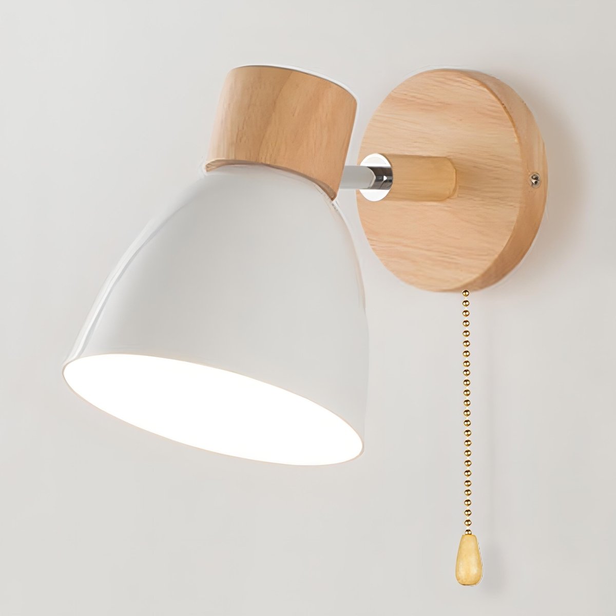 Yadiel Wall Light - modern wooden wall lamp in the Nordic style 0