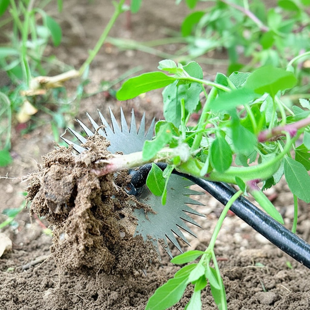 GardenPro - Ergonomic Manual Weed Remover Tool with Pointed Tip for Easy Weeding 3