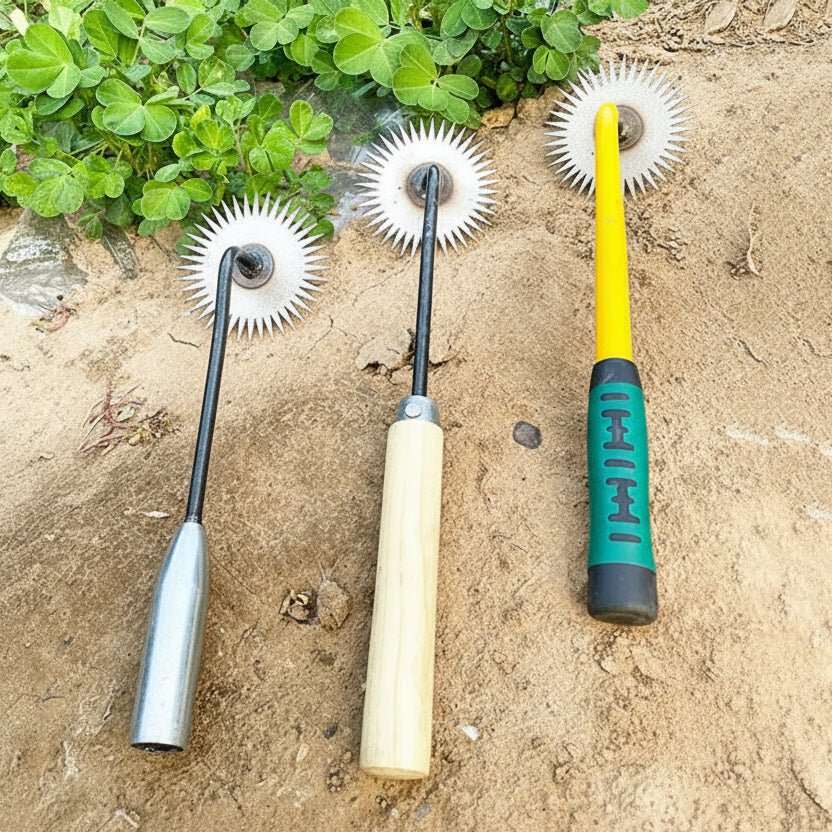 GardenPro - Ergonomic Manual Weed Remover Tool with Pointed Tip for Easy Weeding 0