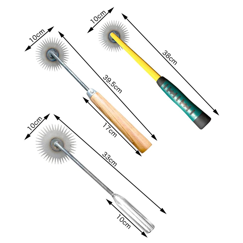 GardenPro - Ergonomic Manual Weed Remover Tool with Pointed Tip for Easy Weeding 5