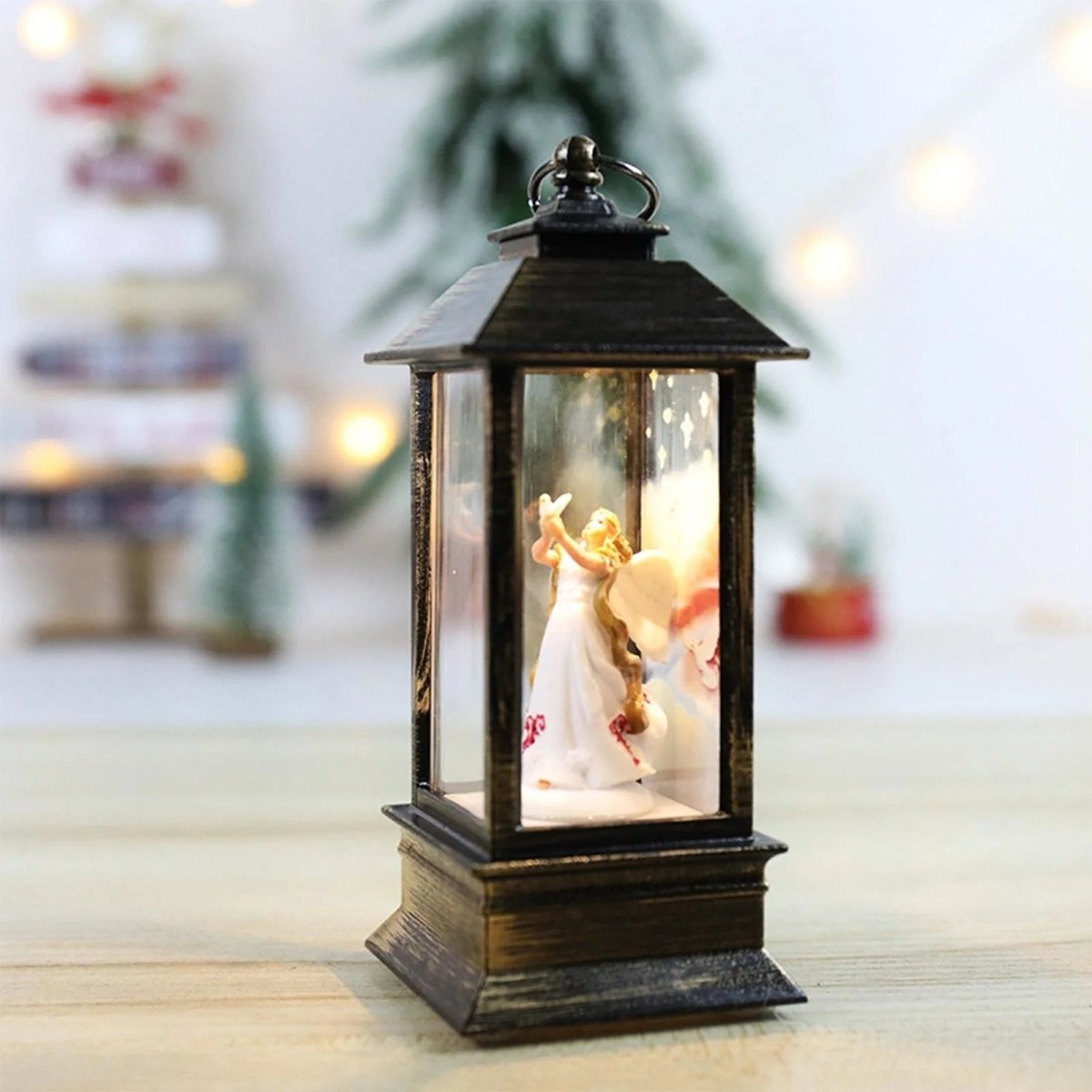 RETROLIGHT – Vintage Holiday Lantern with Warm Glow & Timer Function 6