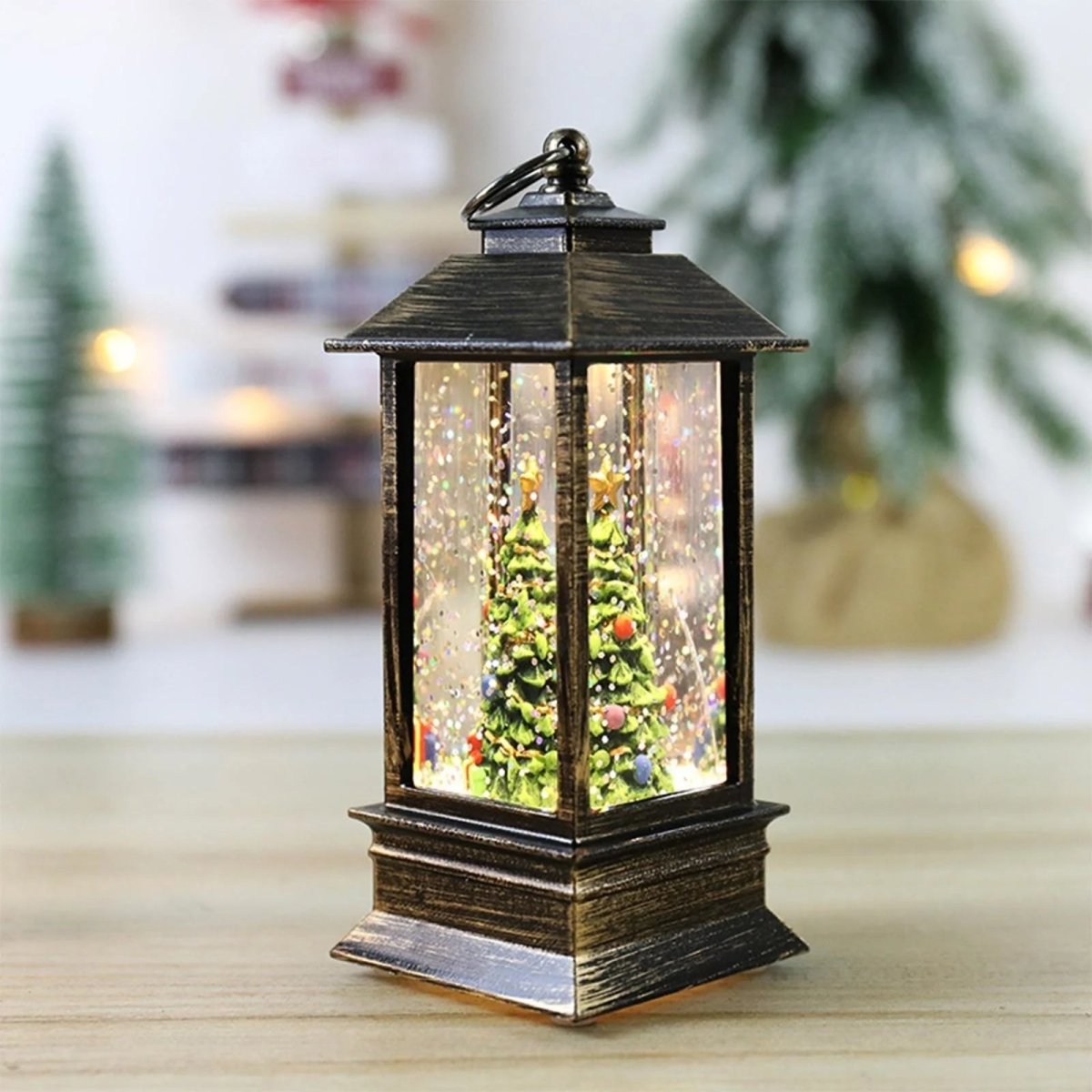 RETROLIGHT – Vintage Holiday Lantern with Warm Glow & Timer Function 4