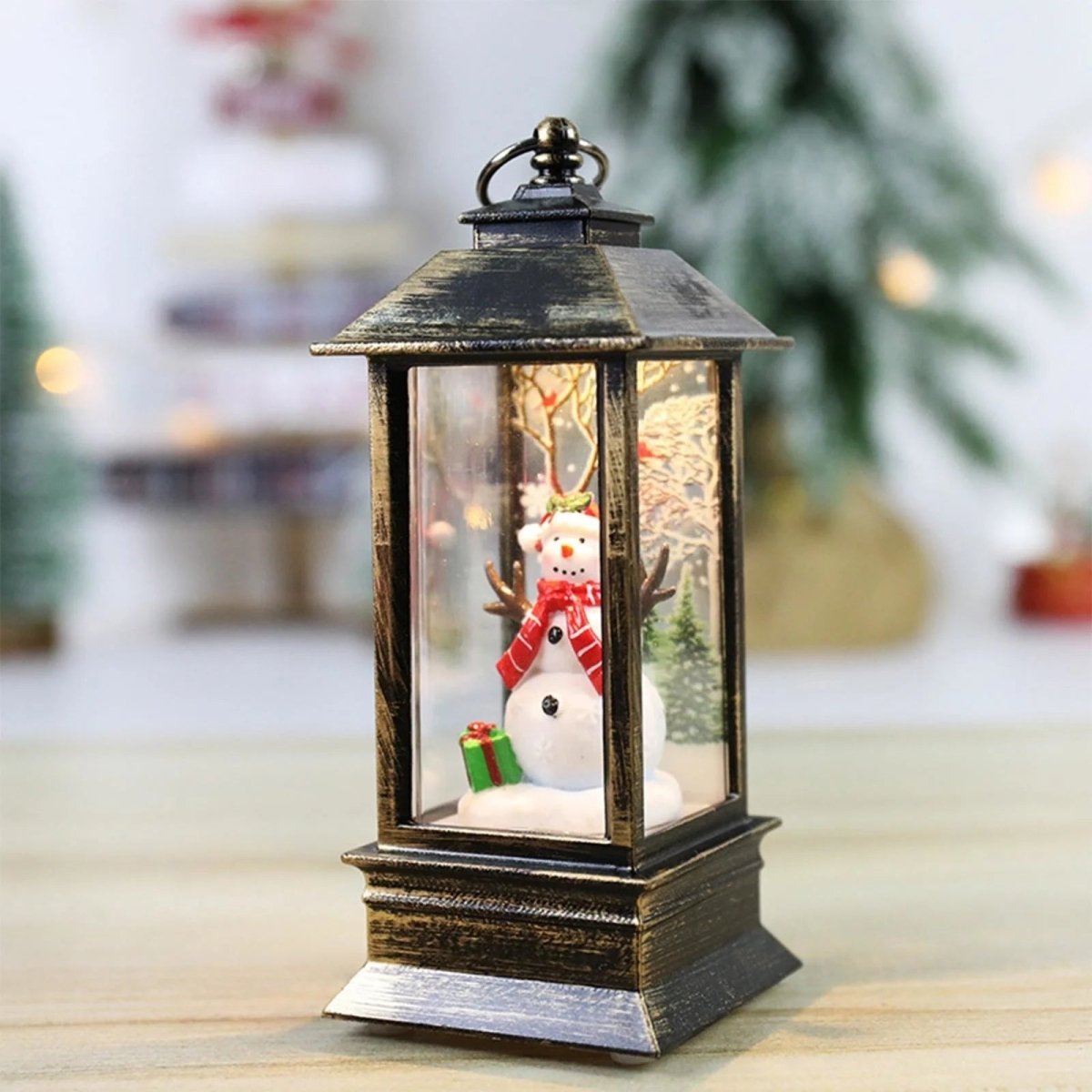 RETROLIGHT – Vintage Holiday Lantern with Warm Glow & Timer Function 5