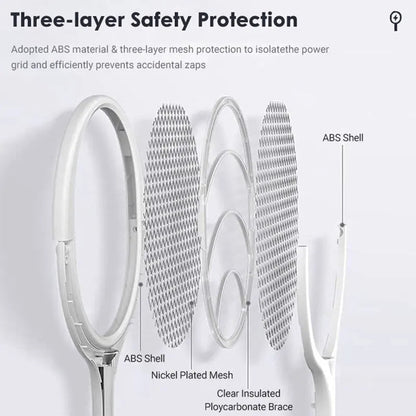 ZapGuard Mosquito Zapper - 5-in-1 Insectenbescherming met LED Lamp en USB Snel Opladen