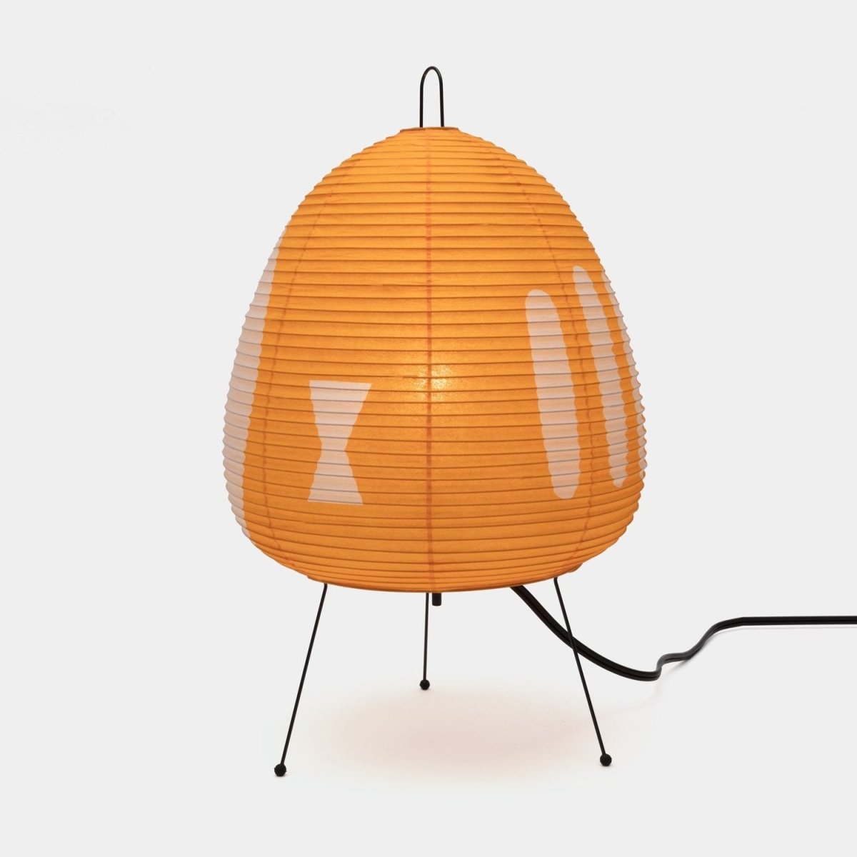 Zenora – Lampada da tavolo in carta di riso dal design giapponese wabi-sabi