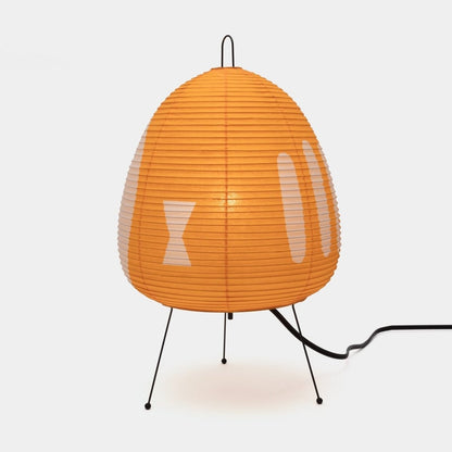 Zenora – Lampada da tavolo in carta di riso dal design giapponese wabi-sabi