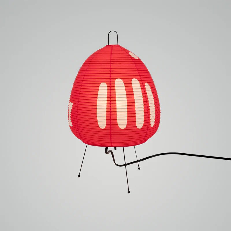 Zenora – Lampada da tavolo in carta di riso dal design giapponese wabi-sabi