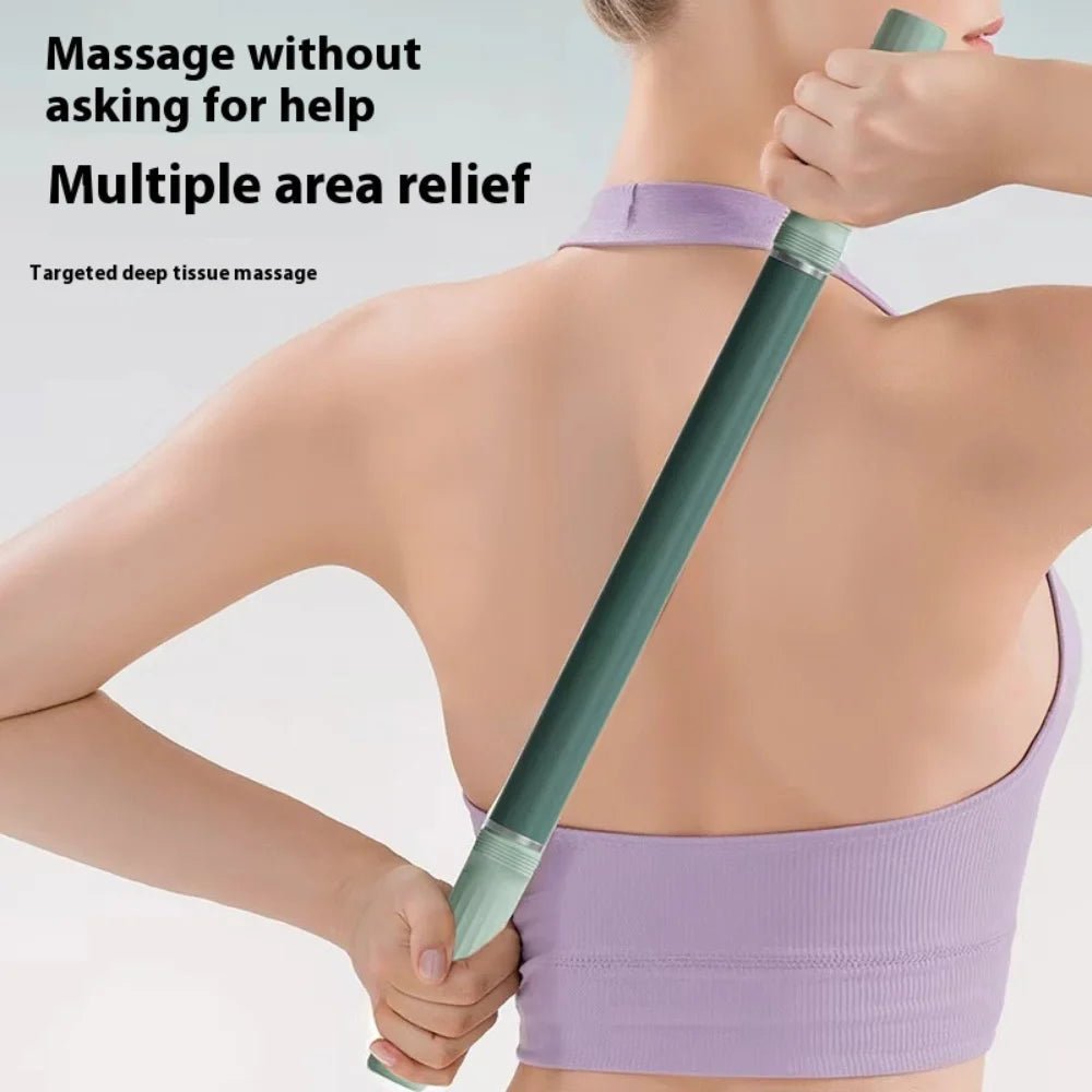 DEEPZEN – Premium Yoga Stick Muscle Massage Roller for Deep Tissue Relief 3