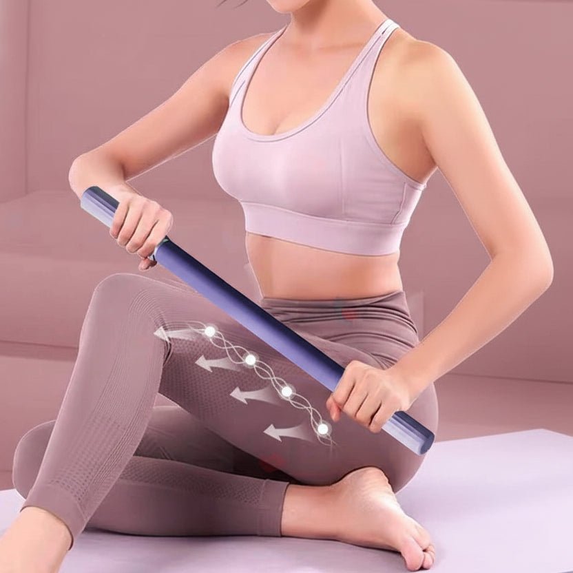 DEEPZEN – Premium Yoga Stick Muscle Massage Roller for Deep Tissue Relief 2
