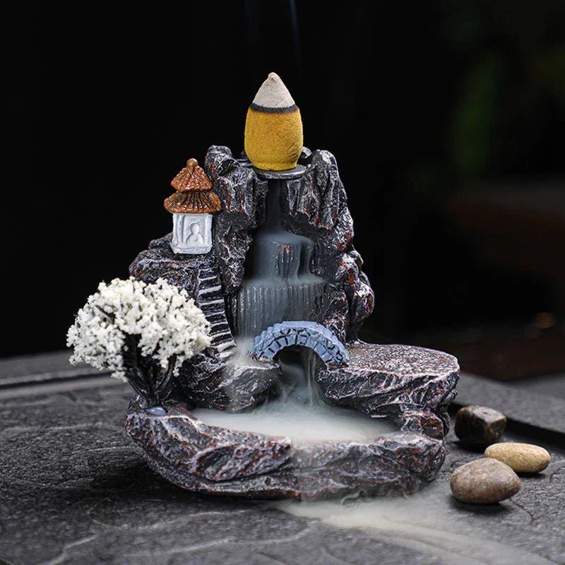 ZENSTREAM - Flow Cascade Backflow Incense Relaxation Burner Meditation