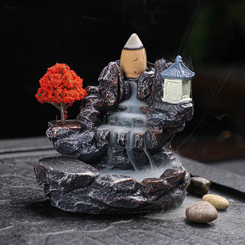 ZENSTREAM - Flow Cascade Backflow Incense Relaxation Burner Meditation
