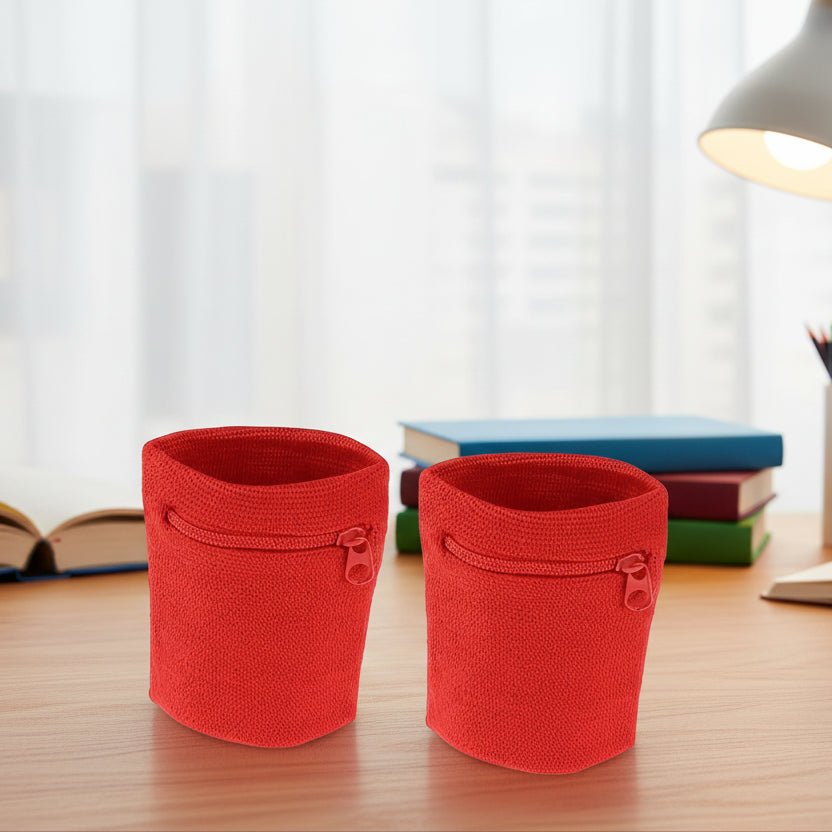 WRISTSAFE  – Zipper Wristbands with Concealed Pocket for Active Workouts 0